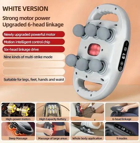 6-Headed Massager – مدلك ذو 6 رؤوس