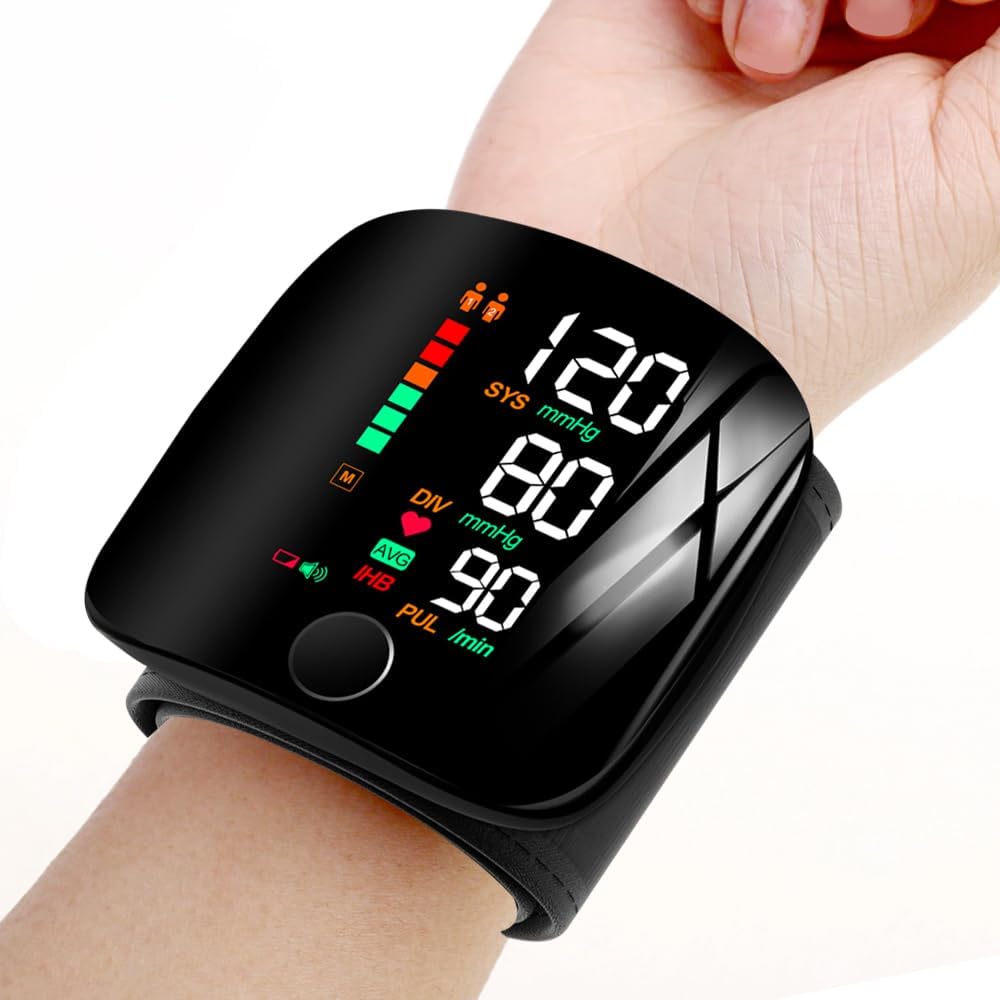 Wrist Electronic Sphygmomanometer - جهاز قياس ضغط الدم الإلكتروني للمعصم