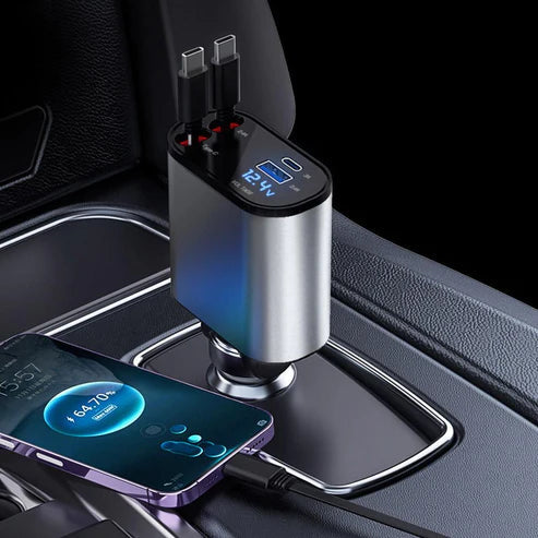 4 in 1 Retractable Charger | شاحن قابل للسحب 4 في 1